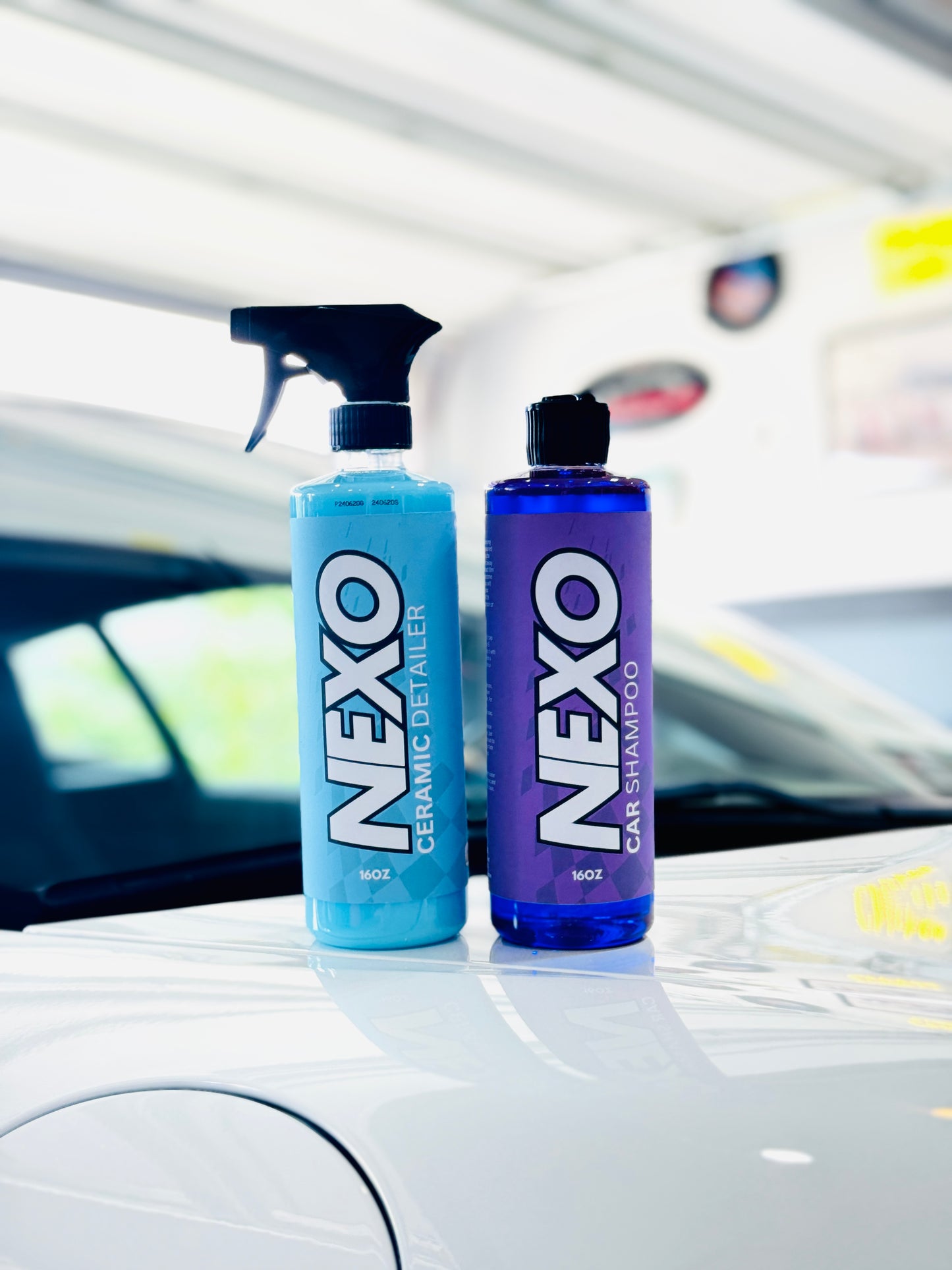 CAR SHAMPOO & CERAMIC DETAILER BUNDLE